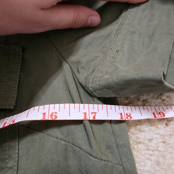 J.Crew cotton lyocell lightweight dress, sage green, khaki color - Picture 5 of 8